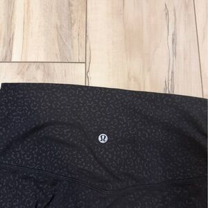 lululemon athletica Black Patterned Leggings